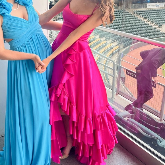 Pink Sherri Hill dress #56373 - Picture 3 of 8